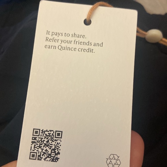 Quince Organic Stretch Cotton Girlfriend Chino Pant Sz 4 Black NEW - Picture 5 of 6